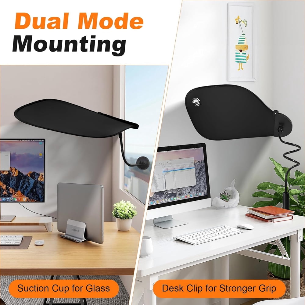 Office Cubicle Shade Car Sunshades  Window Light Shields Adjustable Light Shield, Shade to Block Light, Glare, and Disturbances,Suitable for cars and office cubicles.