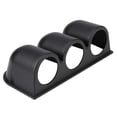 thumbnail image 1 of Black Universal 52mm/2" 3 Hole Triple Dash Gauge Meter Pod Mount Holder, 1 of 4