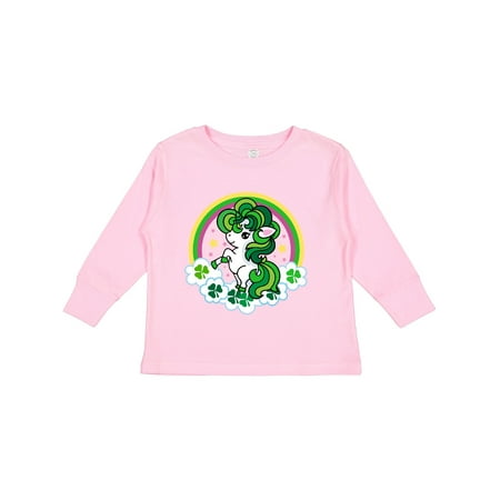 

Inktastic Unicorn St Patricks Day Irish Outfit Gift Toddler Toddler Girl Long Sleeve T-Shirt