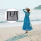 thumbnail image 2 of Naiovety Mesh Beach Storage Bag Multi-purpose Clothes Shoulder Pouch Moisture-proof Wallets Outdoor Polyester Cap Strap Handbag with Type2, 2 of 6