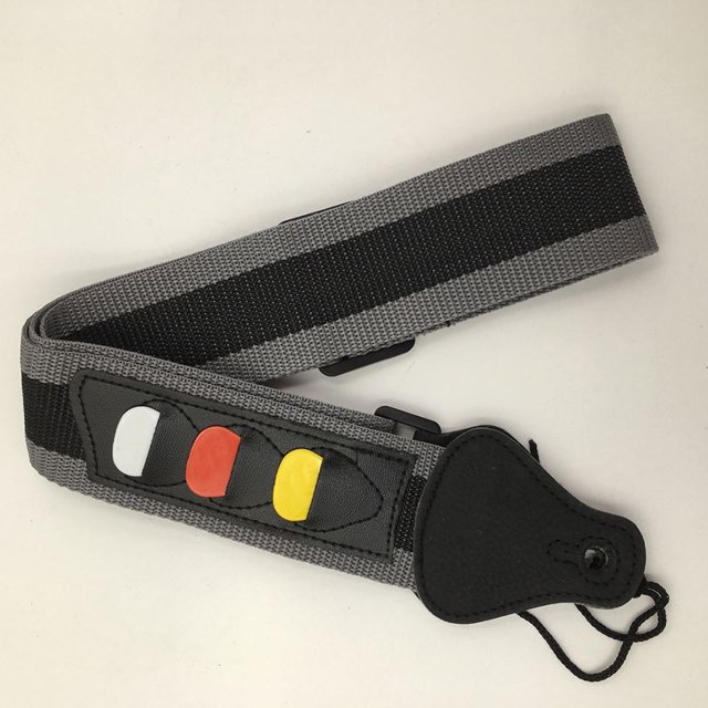 unbranded 3Ud Correa Para Guitarra Con Duradero Y Soporte Integrado Para 3 Púas