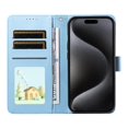 thumbnail image 3 of Funda Cartera GANGXUN con Diseño de Perrito en Relieve para OPPO Reno 14 5G , Protección 360° con Ranuras y Correa Desmontable, 3 of 6