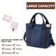 thumbnail image 5 of Bolso de mano pequeño con cremallera bolso de mano para mujer bolso bandolera de lona bolso de hombro bolso de mensajero bolso de mano para mujer, 5 of 7