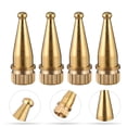 thumbnail image 3 of Miangastore 4Pcs Professional Speaker Copper Spikes Speaker Feet Shockproof Stand Base Stand, 3 of 8