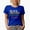 Royal Blue, variant on Black History Period with the Word Month Slashed, African-American Merch Gift, Black T-Shirt, 2XL