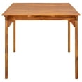 thumbnail image 2 of vidaXL Garden Table 150x90x75 cm Solid Acacia Wood, 2 of 5