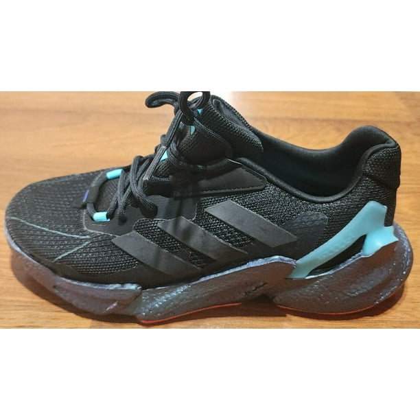 New Adi - das X9000L4 s23665 Athletic Running Shoes Black Iridescent Men's sz 7.5