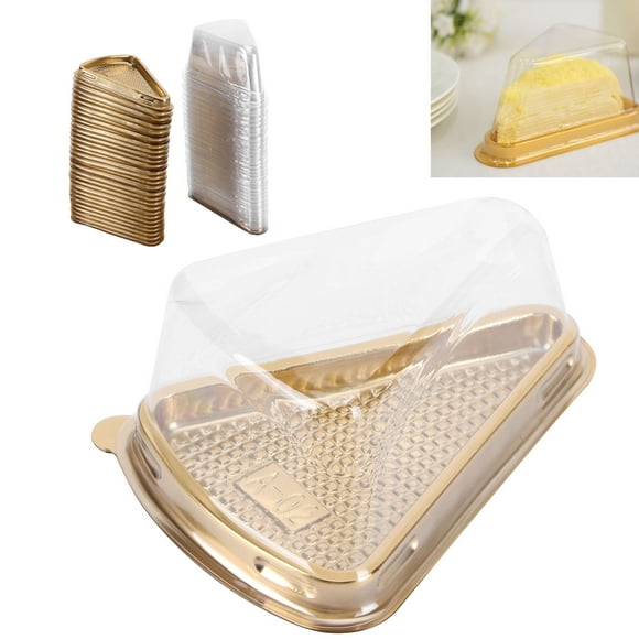 Individual Pie Slice Containers