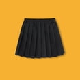 thumbnail image 4 of Abcomgle Girls Pleated Skirt with Built In Safety Shorts Elastic Waist A Line Short Skater School Style Skirt for Big Kids, 4 of 5