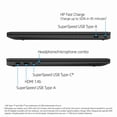 thumbnail image 4 of HP 17.3" Laptop Computer, Windows 11 Laptop, 12GB RAM 1TB Storage (512GB SSD + 512GB Docking Station Set), Intel Core i5-1334U Processor, Numeric Keypad, PLUSERA Earphones, Jet Black, 4 of 5