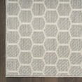 thumbnail image 5 of Nourison Twist Reversible 9' x 12' Grey Modern Rug, 5 of 10
