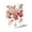 A, variant on Static Cling Window Stickers Reusable Translucent Film Floral Design No Glue Easy Apply Home Classroom Seasonal Glass Decor