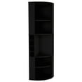 thumbnail image 2 of Black Bar Cabinet With 5 Shelves & 8 Bottle - Modern Design For Home Living Area Five Eight Decoration, 2 of 3