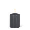thumbnail image 1 of 4" Gray Pillar Candle, 1 of 1