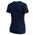 thumbnail image 3 of Women's Navy New York Yankees Cooperstown Collection Huntington Logo V-Neck T-Shirt, 3 of 3