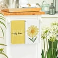 thumbnail image 4 of Yellow Hello Sunshine Daisy Bless This Home Spring Kitchen Towels Dish Towels, 18x26 Inch Seasonal Summer Decoration Hand Towels Set of 4, 4 of 6