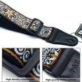 thumbnail image 5 of Guitar Straps Vintage Embroidered For Bass Electric Acoustic Guitar Adjustable, 5 of 10
