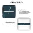 thumbnail image 5 of Picia Farm Dog Duck Moonlight Pattern Tissue Box Cover,PVC Leather Square Holder,Tissue Box Holder with Magnetic Bottom,Facial Paper Organizer Dispenser-5.2"X5.2"X5.2", 5 of 8