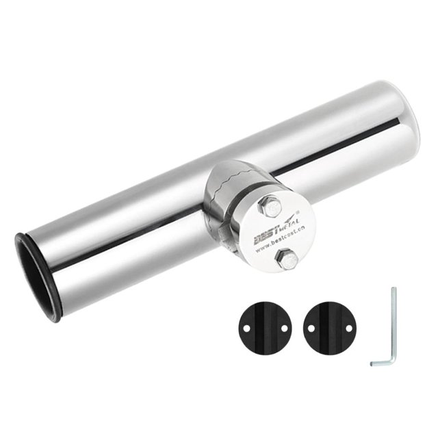 Abrazadera de Soporte de Caña de Pescar para Barco - para 9- Montaje de 7 ", Acero Inoxidable 316 Macarena Soporte de caña de pescar para balsa de barco