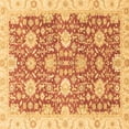 thumbnail image 1 of Ahgly Company Indoor Square Oriental Brown Traditional Area Rugs, 7' Square, 1 of 4