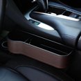 thumbnail image 1 of destyer Auto Car Seat Multifunctional Organizer Storage Box for Cellphones Keys Brown, 1 of 7