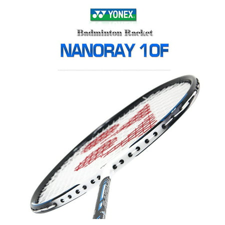 Yonex NANORAY 10F NEW Badminton Racket 2017 Racquet Blue 4U/G5 Pre-strung with a Half-length Cover