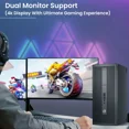 thumbnail image 4 of Restored HP G2 Tower Gaming Desktop PC, Intel Core i7-6700, 32GB DDR4 Ram, 512GB SSD + 2TB HDD, NVIDIA GeForce GTX 1660 Super 6GB, WiFi, Bluetooth, RGB Keyboard & Mouse, Windows 11 Pro (Refurbished), 4 of 6