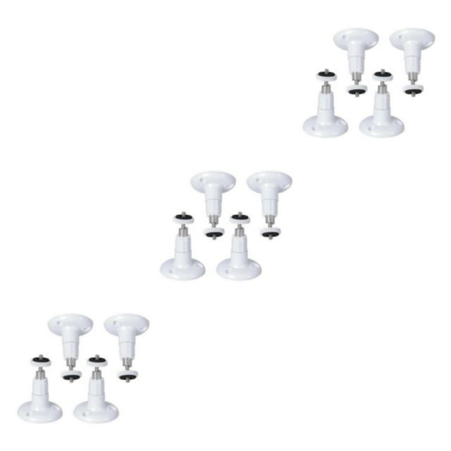 Youkk 4pieces ABS Made Camera Bracket Impact-resistant And Waterproof Flexible Wall Camera Bracket 3Set