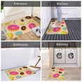thumbnail image 6 of Uemuo Donuts Printed Door Mat Indoor Doormat 16"x24",Front Back Door Mats Non Slip Entrance Rugs,Inside Doormats for Entryway, 6 of 9