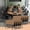 Walnut1 55.1in, variant on Folding Conference Room Table with Silent Wheels, Heavy-Duty Mobile Modular Foldable Meeting Training Desk for Office (W1 55.1in 2)