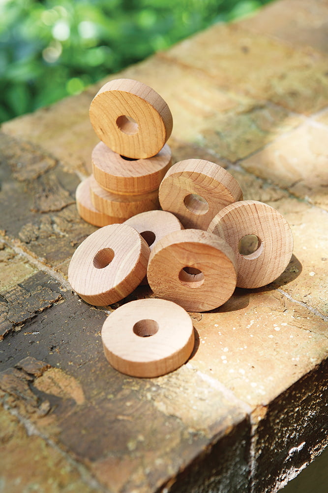 Cedar Rings  Cedar Blocks For Moth Prevention – Cedar Sense