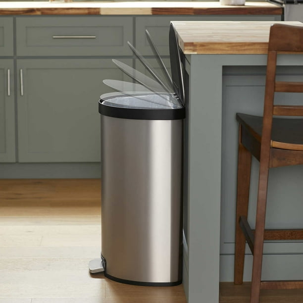 Kohler 45L Stainless Steel Step Trash Can - Walmart.ca