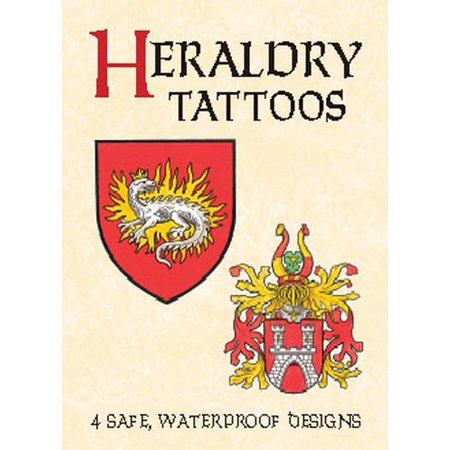 Heraldry Castle Turrets Mythical Creatures Tattoos | Walmart Canada