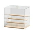 thumbnail image 3 of fastboy Acrylic Figure Display Case Mini Action Case Figure Storage for Home Bedroom 4 Tier 32x24x29.2cm, 3 of 6
