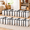 Clear-8 Pack, variant on 16 Pack Black Extra Large Storage Bins with Lids for Clothes and Moving