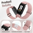 thumbnail image 3 of Vodtian Elastic Bands Compatible with Xiaomi Smart Watch 9 Active, Solo Loop Replacement Straps for Redmi Watch 3 for Women Men, 3 of 7