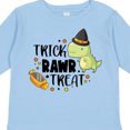 thumbnail image 4 of Inktastic Halloween Trick Rawr Treat with Dinosaur Boys or Girls Long Sleeve Toddler T-Shirt, 4 of 5