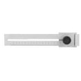 thumbnail image 1 of Sliding Ruler Carbon Steel Parallel Ruler Marker Gauge, Precise Straight Ruler Chrome Plated with Millimeter Scale, Sturdy, Fastening Screws for Steel Plate, 1 of 7