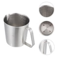 thumbnail image 2 of KAKOWELY Milk Frothing Pitcher Espresso Steaming Pitcher 700ml Stainless Steel Milk Frother Steamer Cup,4.33X"X3.94"X3.94", 2 of 5