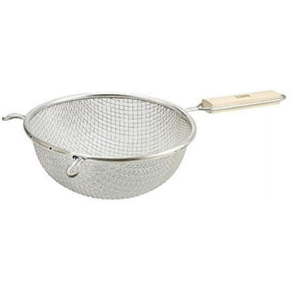 Winco Strainer, 8-Inch Diameter, Medium Double Mesh