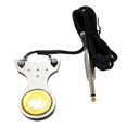 thumbnail image 1 of Pedal de tatuaje, interruptor antideslizante para máquina de tatuaje, fuente de alimentación con kit de cable de alimentación negro, 1 of 10