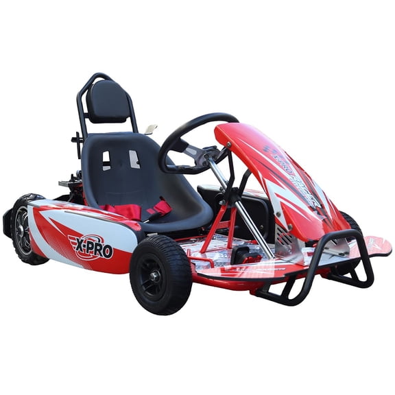 X-Pro 700W Rambler Brushless Electric Kids Go Kart Rambler 350w*2 Racing Drifting Kids Go Karts