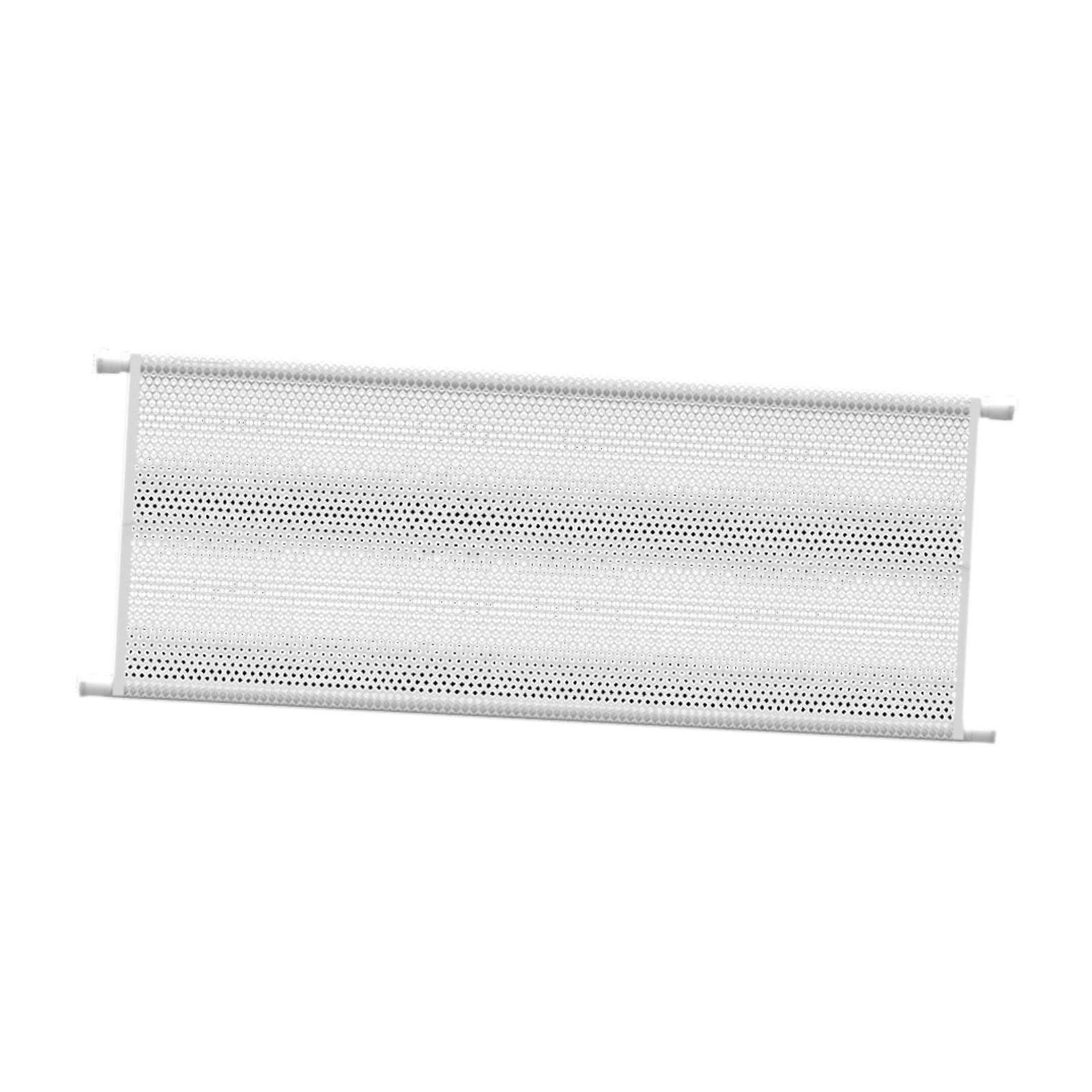 Pet Gates Dog Barrier Mesh Adjustable Width Telescopic Steel Tubes Home Doorway Hallway Stairs Indoor Use