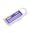 thumbnail image 3 of Lttoisl Agiufgs Multi-Function Ruler with Built-in Calculator & Protractor – All-in-One Math & Geometry Tool with Magnifying Lens – 5.24 Inch Straight Ruler for Students & Office Professionals, 3 of 8