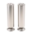 thumbnail image 3 of 2" Dia Stainless Steel Cabinets Furniture Plinth Feet Legs Kitchen 2pcs Set - 20cm, 3 of 9