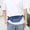Blue, variant on Crossbody Fanny Pack for Men&Women, Waist Bag & Hip Bum Bag with Adjustable Strap for Outdoors Workout Traveling Casual Running Hiking Cycling(13.38*3.54*5.11in)