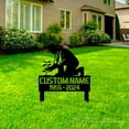 thumbnail image 3 of Handmadetneonsign Outdoor Farmer Metal Sign With Stakes, Farm House Metal Name Sign With Stakes, 3 of 4