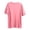 Pink, variant on Dxzfnsa T Shirts for Women Short Sleeve Spring Summer Tops Soft Basic Tees Beach Vacation Clothes for Casual 2026 XL-5XL