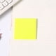 thumbnail image 3 of 200 hojas de notas adhesivas transparentes, anotación clara de 75*75 mm, bloc de notas de color translúcido resistente al agua, color amarillo, 3 of 5