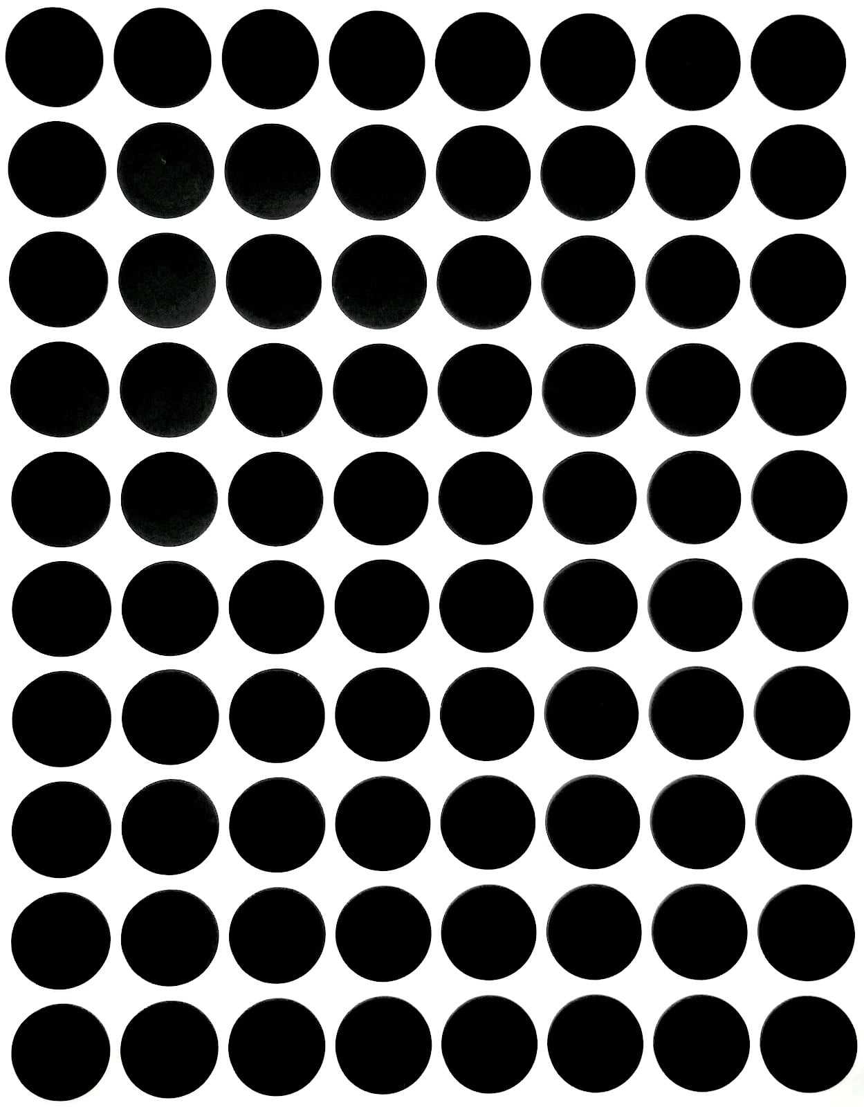 600 Pieces 1.5 Inch Coding Dot Labels Round Color Coding Labels Solid Color Circle Dot Stickers 30 Sheets